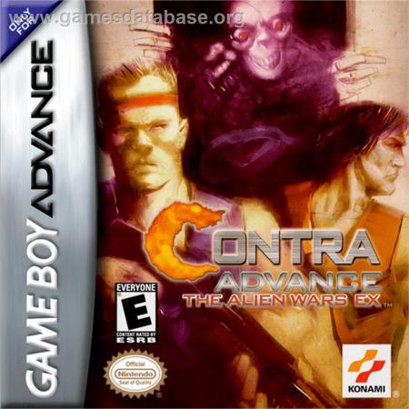 Cover Contra Advance - The Alien Wars EX for Game Boy Advance